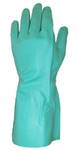 green nitrile glove